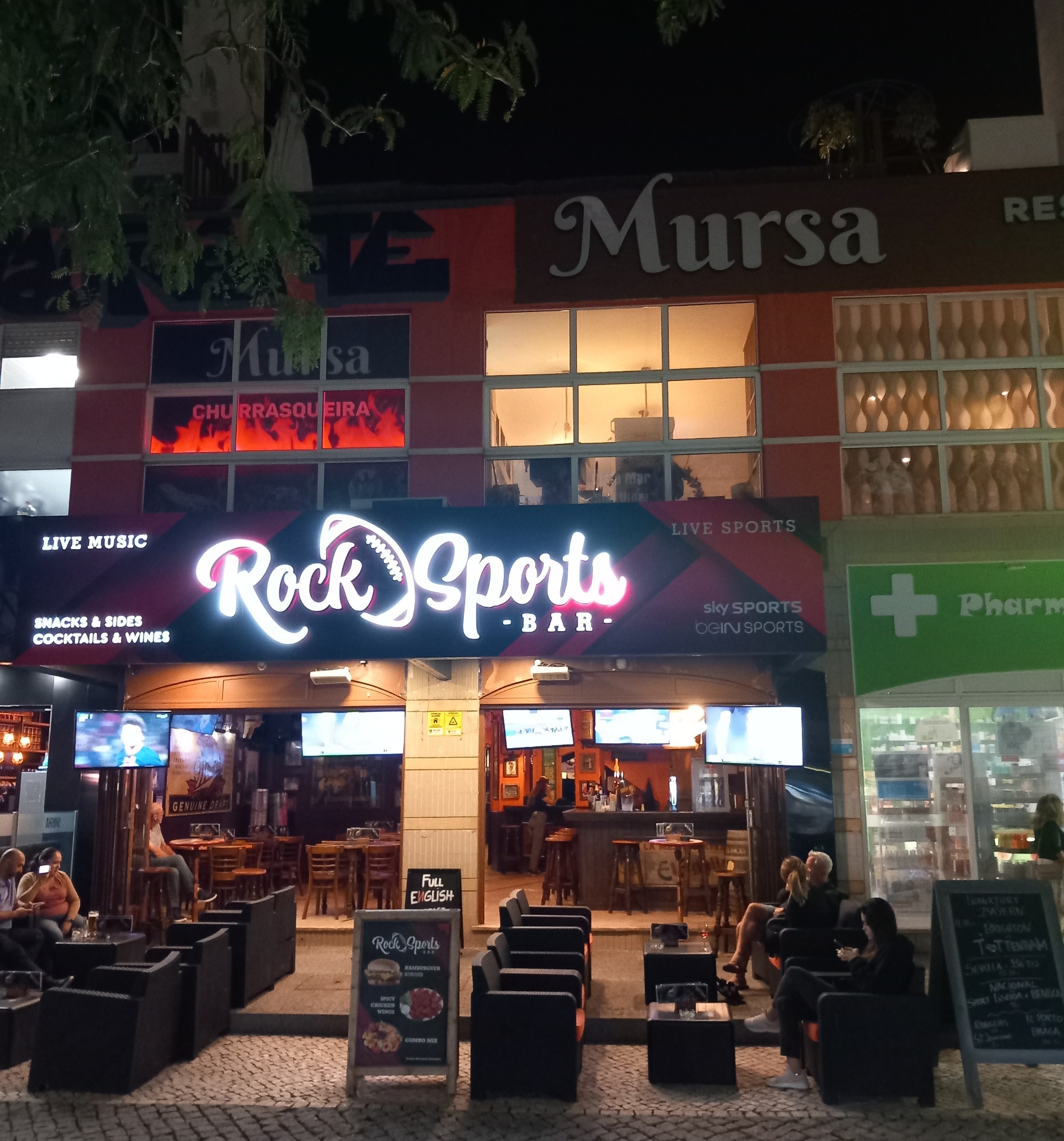 Rock Sports Bar, Porrtimão 
