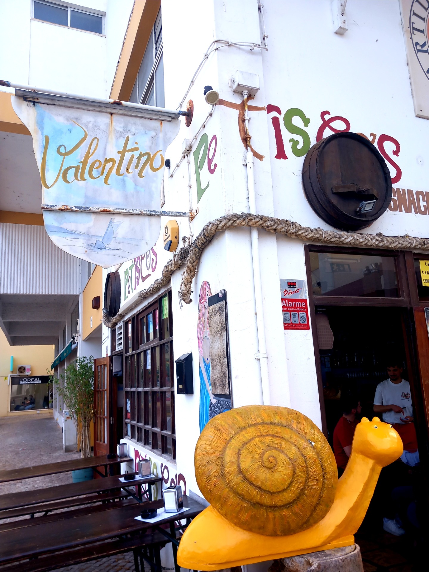 Valentino Dos Caracóis (caracóis de Maio-Agosto, petiscos)