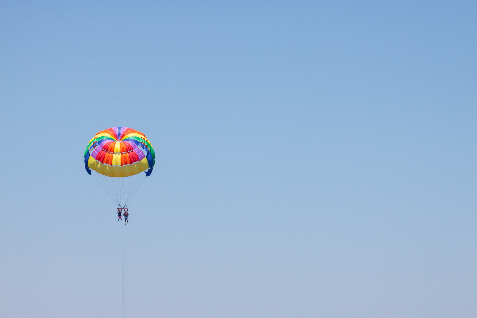 Parasailing in the Algarve