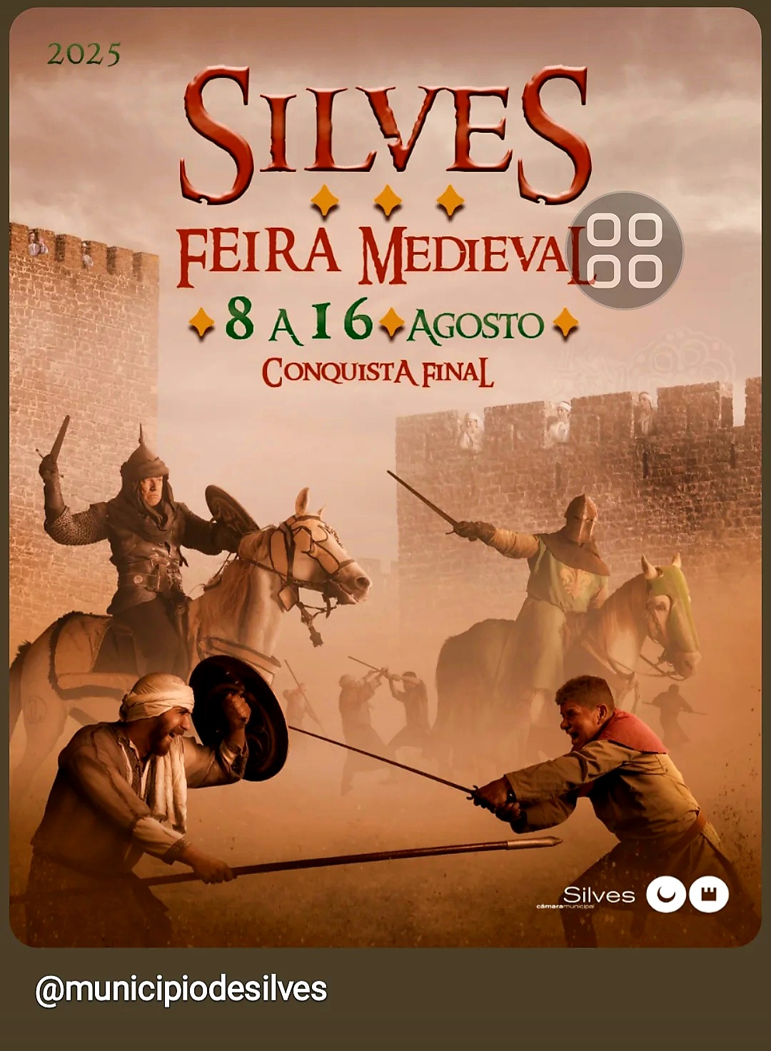 The Silves Medieval Fair is an annual event held in the historic town of Silves in the Algarve region of Portugal. In 2025, the fair will celebrate its 20th anniversary. Dates: 8–16 August 2025. Location: Silves historic centre, around Silves Castle. Hours: 6pm–1am daily.