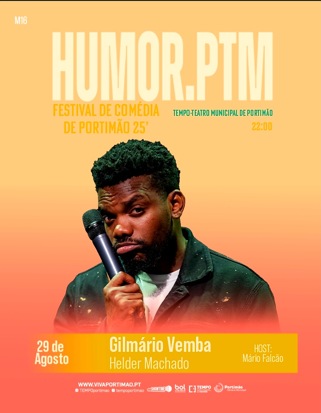 Herman José, Pedro Teixeira da Mota, Rui Sinel de Cordes e Gilmário Vemba são alguns dos nomes que vão participar no Humor.PTM – Festival de Comédia de Portimão que se realiza de 15 a 30 de Agosto.