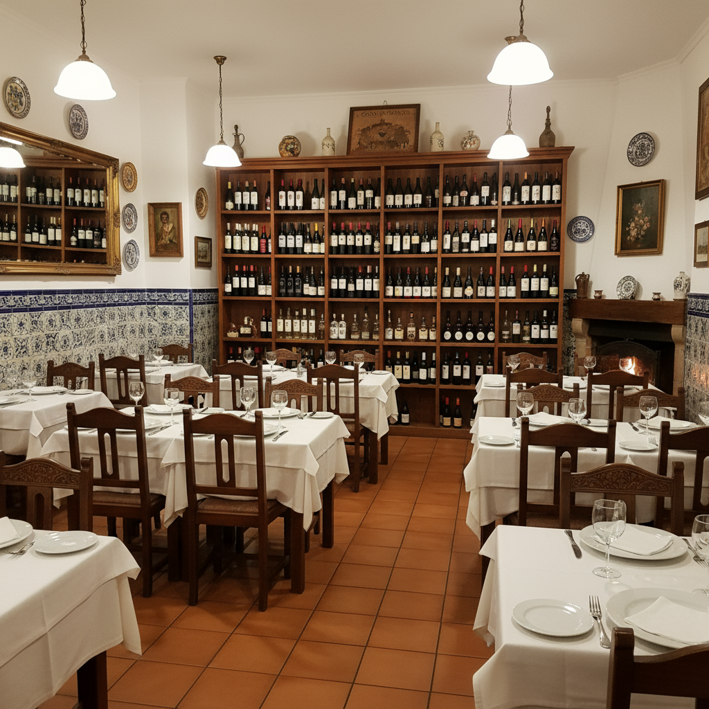Quintinha Restaurant: Authentic Flavors of Portimão 🇵🇹 Location: Portimão, Algarve. 📍 Specialty: Traditional Portuguese Cuisine. 🍖🐟 Highlights: Charcoal grilled dishes and regional dishes. 🔥 Cozy, family-friendly, and rustic atmosphere.🏡❤️