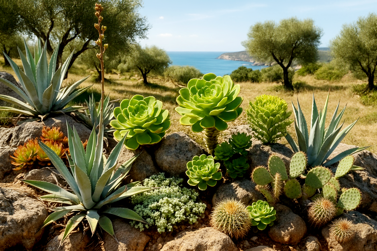 Suculentas no Algarve 