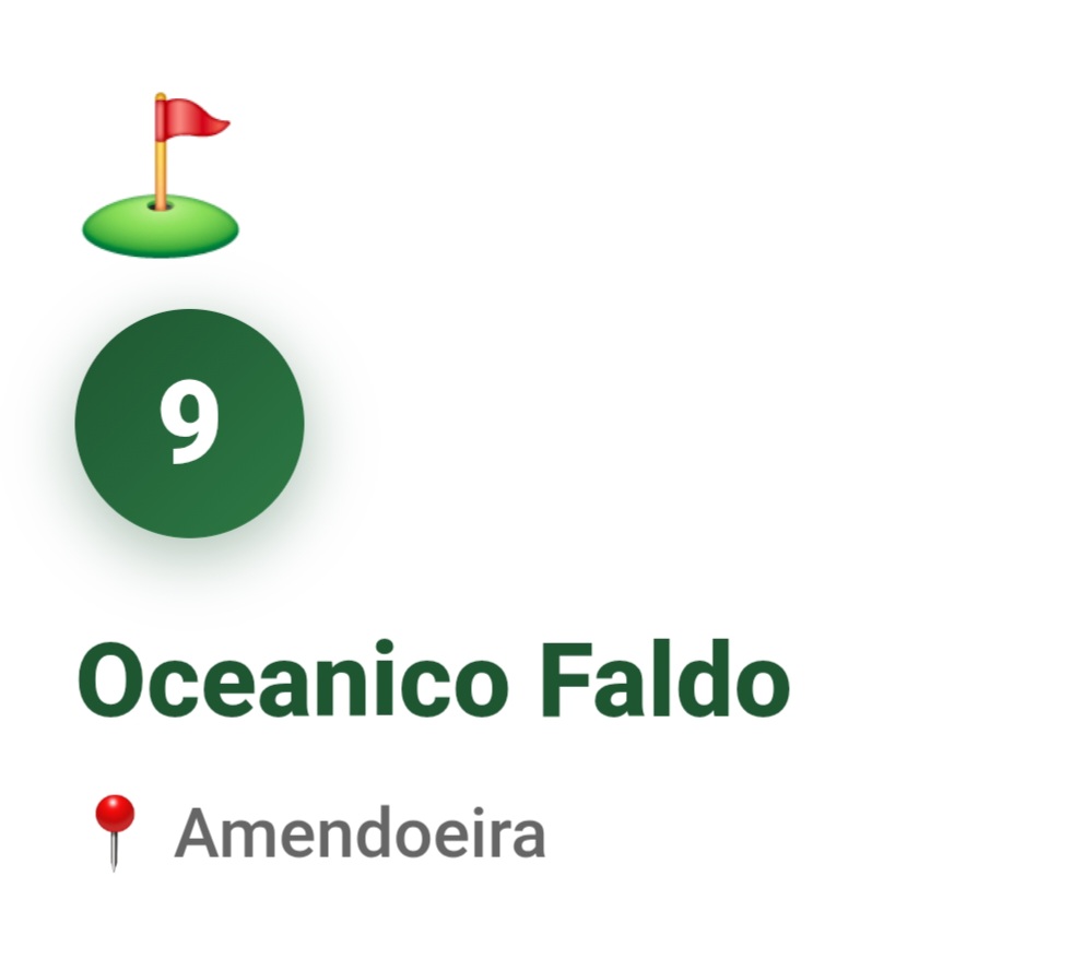 OCEANIC FALDO COURSE