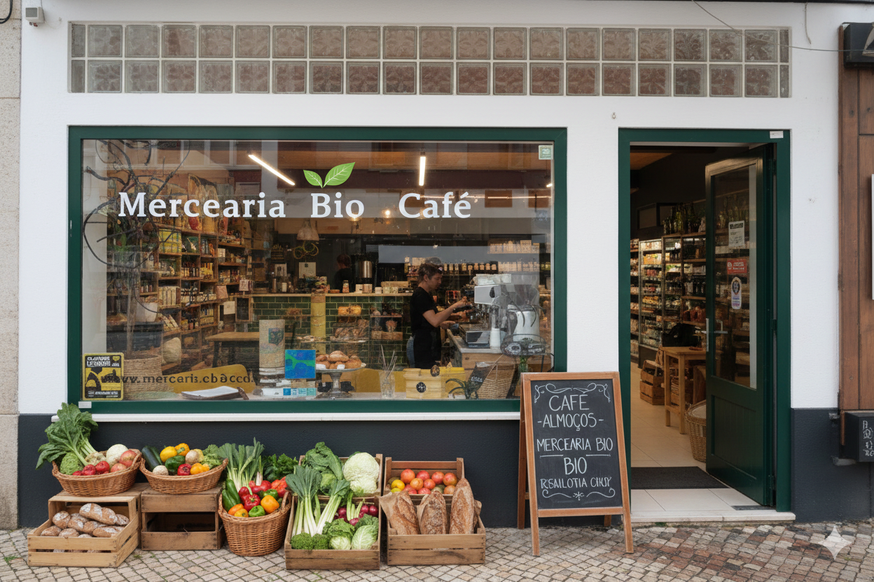  Mercearia Bio Café, Lagos