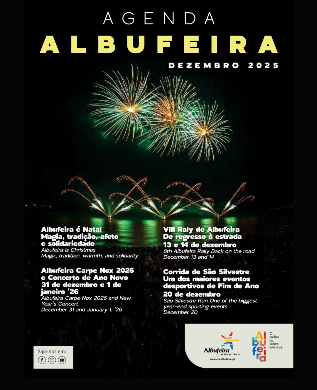 Agenda de Natal em Albufeira 2025