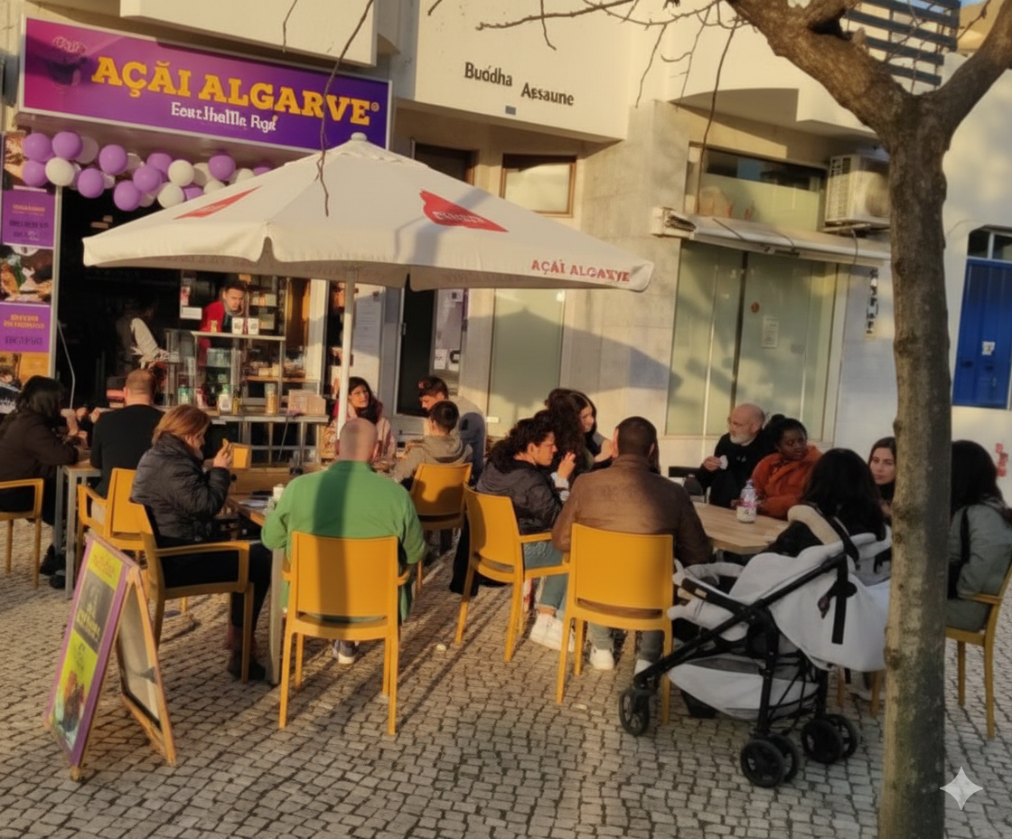 Buddha açai lounge - praia da rocha