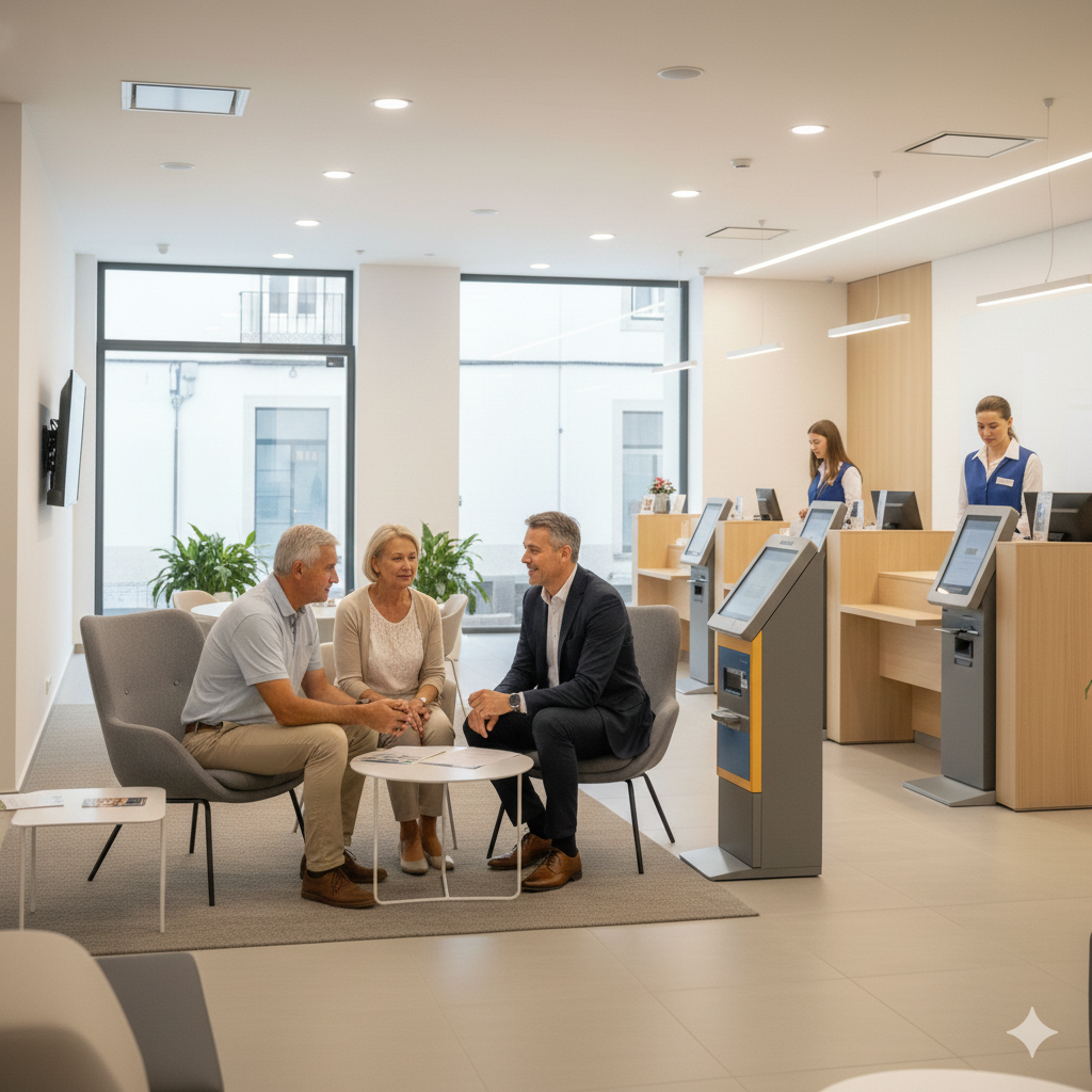 Bancos no Algarve