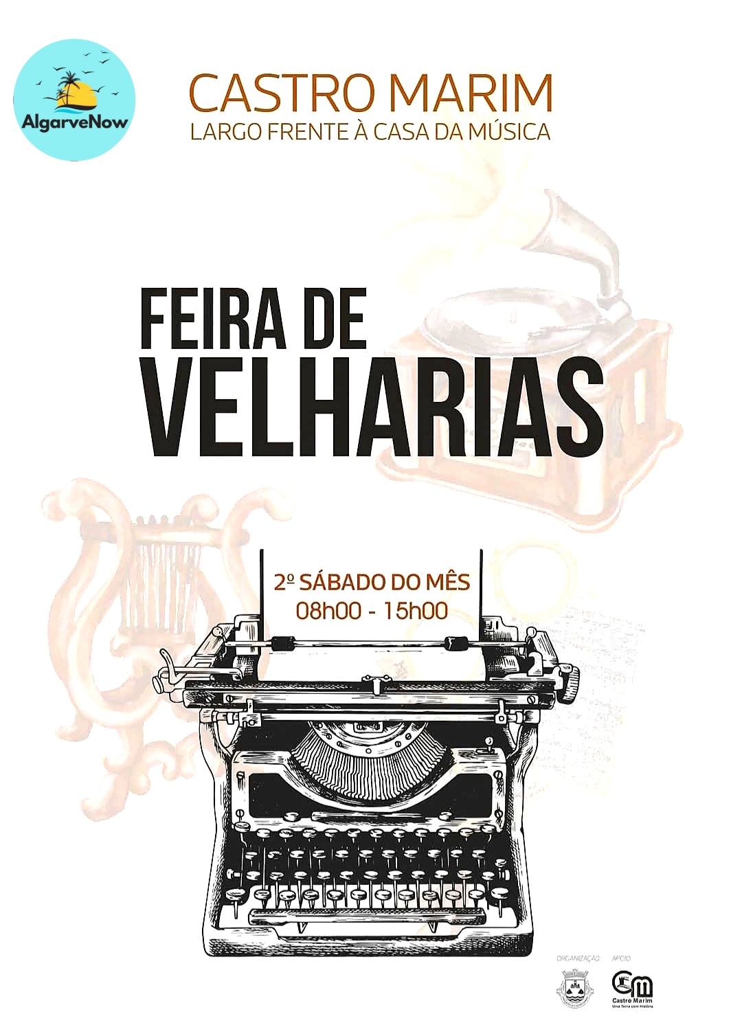 The Castro Marim Flea Market is one of the most traditional events in the eastern Algarve for those seeking antiques, collectibles, and items with history.