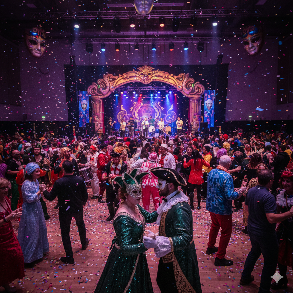 Carnival Ball at the Albufeira Multipurpose Space (EMA)