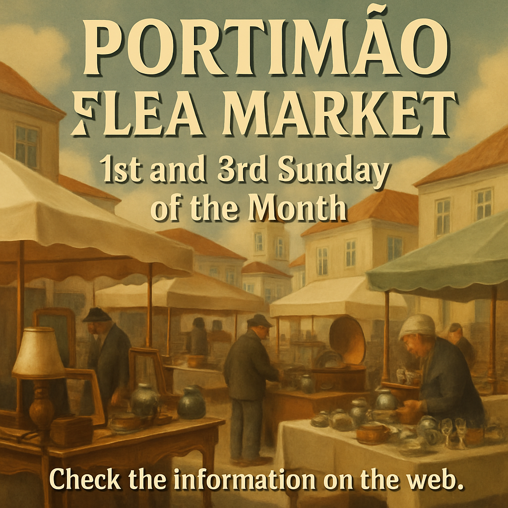 At the Portimão flea market you can find a wide variety of antiques, collectibles, and vintage items. The market is legitimate, regulated, and has rules, the main one being the prohibition of selling new items, thus maintaining all the tradition and historical significance inherent to the activity.