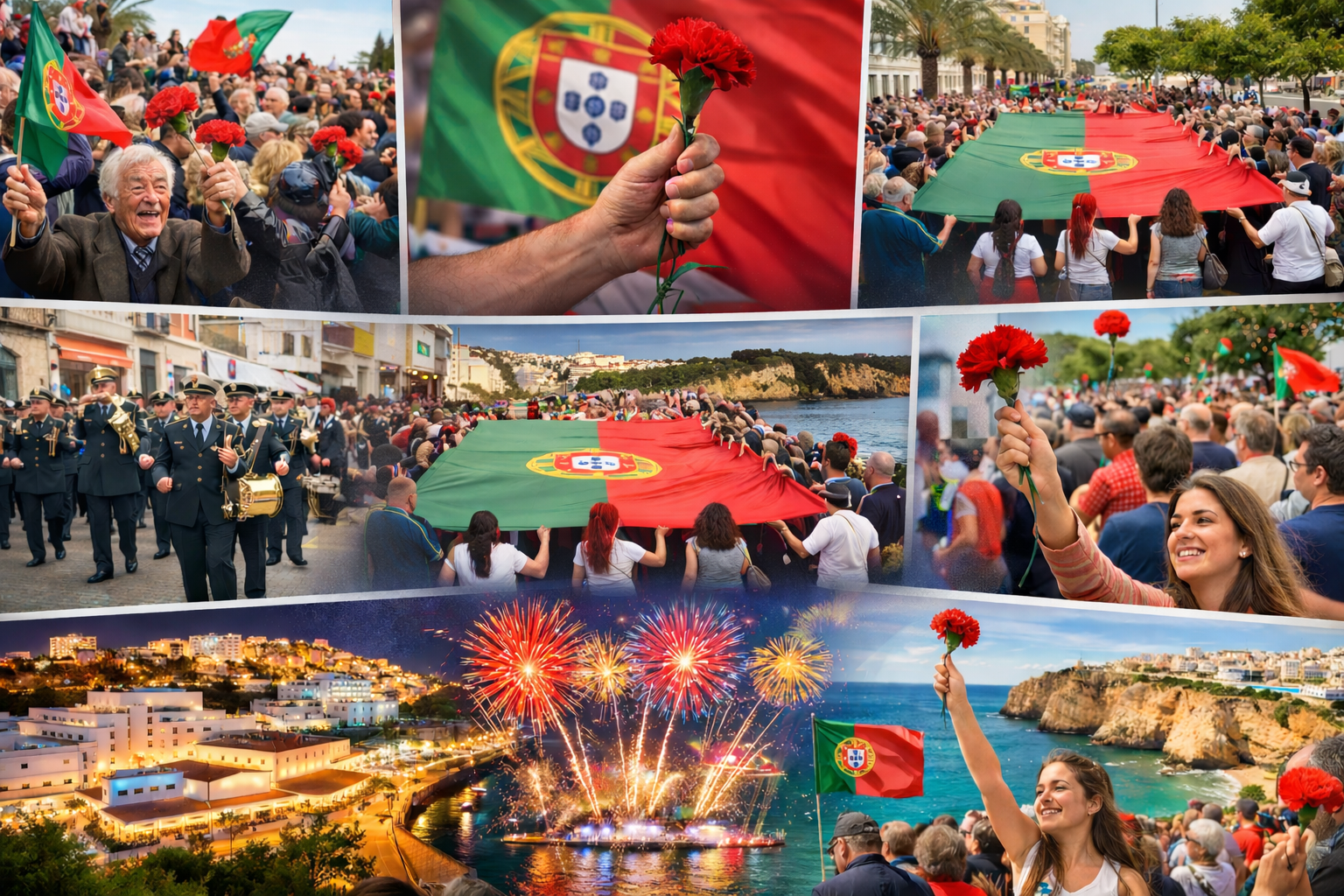 Comemorações do 25 de Abril (Vários Concelhos): Por todo o Algarve, mas com especial destaque em Lagos (Odiáxere) e Faro, realizam-se concertos, arruadas e sessões solenes para celebrar o Dia da Liberdade.