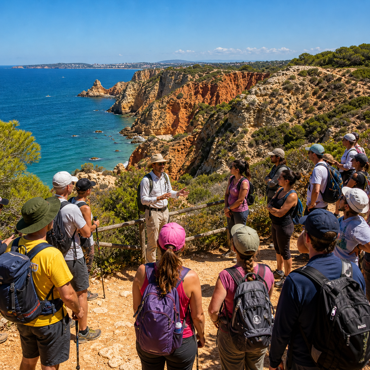 🏃 Algarvensis Geopark Agenda: Nature and Geology (May 2026) May 23 (Saturday): Activity "Trails of Time – Arrifes 360º" at Praia dos Arrifes (Albufeira), at 9:30 am. Includes an interpretive walk and a virtual reality experience about the "Livraria dos Arrifes" (Arrifes Library). May 24 (Sunday): Anniversary Walk of the Via Algarviana. A special guided route that crosses Barrocal areas integrated into the Geopark, celebrating the 17th anniversary of the route. May 31 (Sunday): Nature interpretation activities for families at the Rocha da Pena Interpretation Centre (Loulé), celebrating the closing of Geodiversity Month.