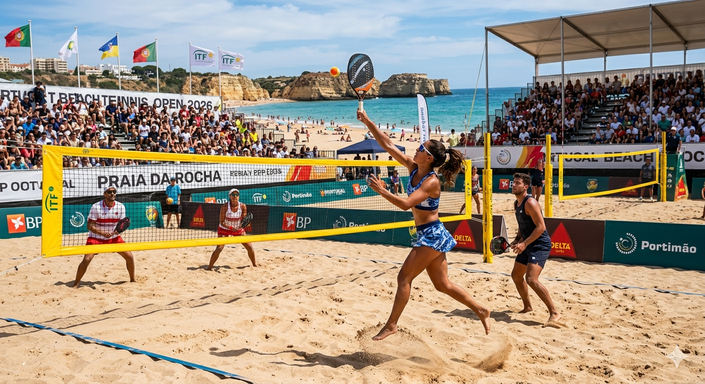Torneio Portugal Beach Tennis Open 26 Praia da Rocha - Portimão 5 - 7 junho 2026